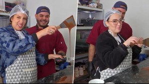 ¿Lo lograron? Cote Quintanilla y Christell Rodríguez fueron desafiadas a jugar con chocolate en De Paseo