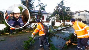 Recorrió las calles con el alcalde: Así fue la llegada del Presidente Boric a zona afectada por tornado en Puerto Varas