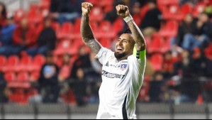 Vidal lideró el triunfo de un opaco Colo Colo sobre Unión La Calera