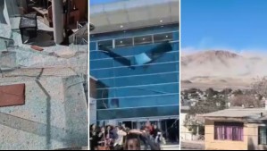 Personas lesionadas, daños en estructuras y 11 casas afectadas: Así se vivió el fuerte temblor 6.4 en la región de Atacama